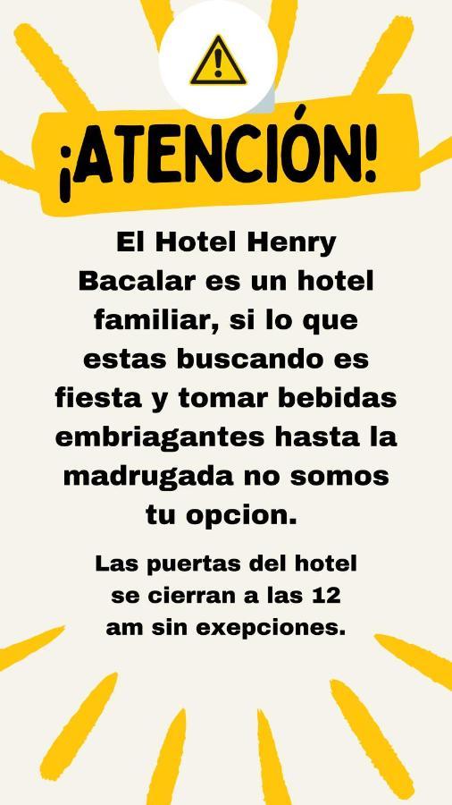 Hotel Henry Bacalar Eksteriør billede