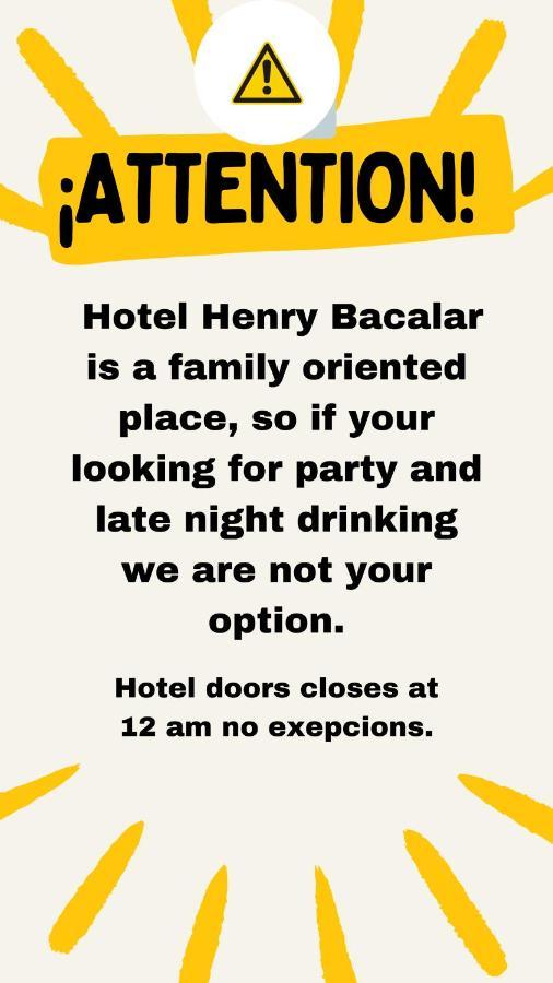 Hotel Henry Bacalar Eksteriør billede